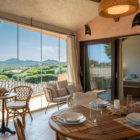 펜션 Cala Di Volpe Vista Mare E Piscina Abbiadori